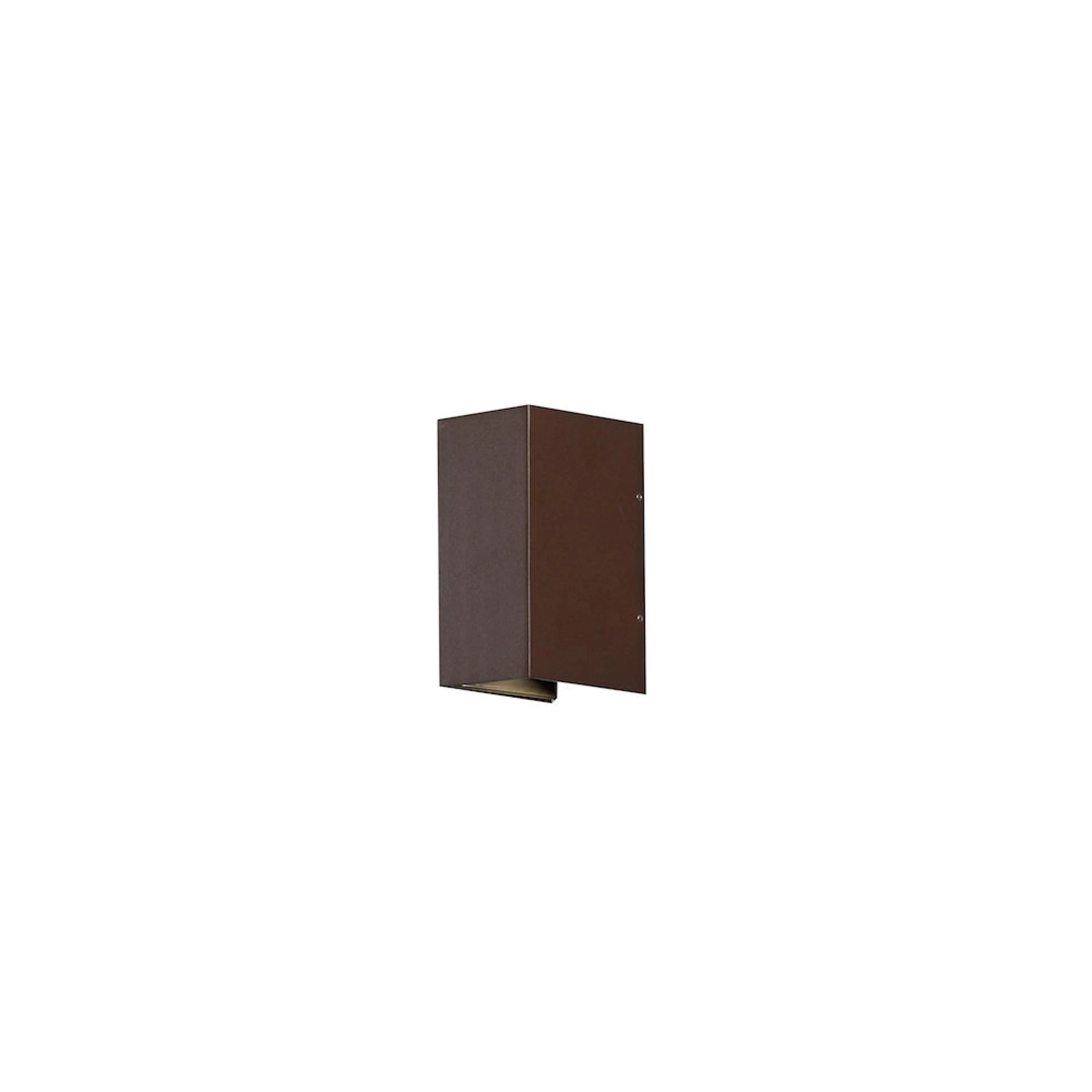 Cremona vägglyckta 2x3W LED Rost