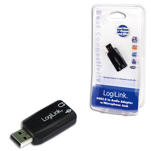 USB-ljudkort LogiLink Virtuellt 5.1-ljud