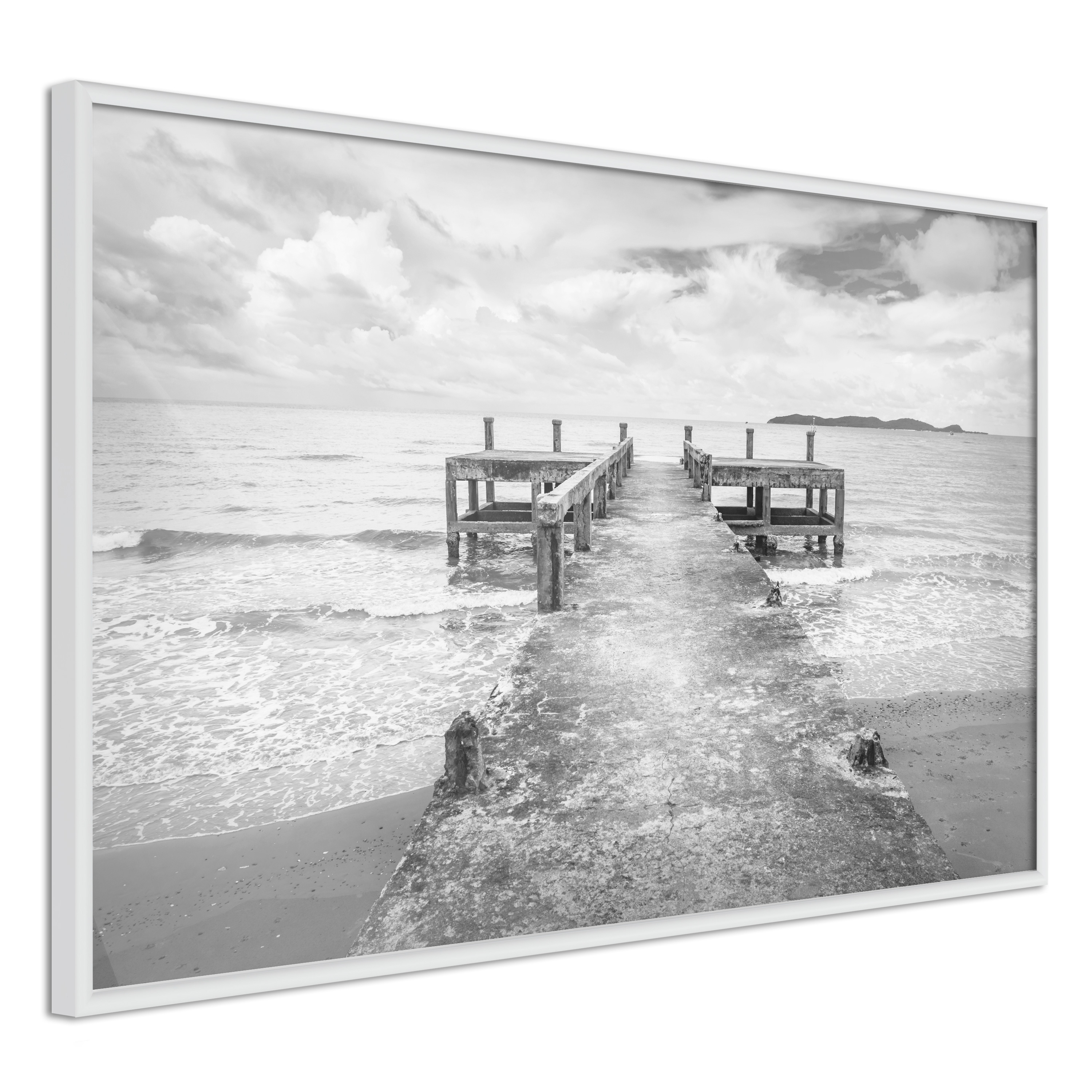 Poster Artgeist Affisch Concrete Pier