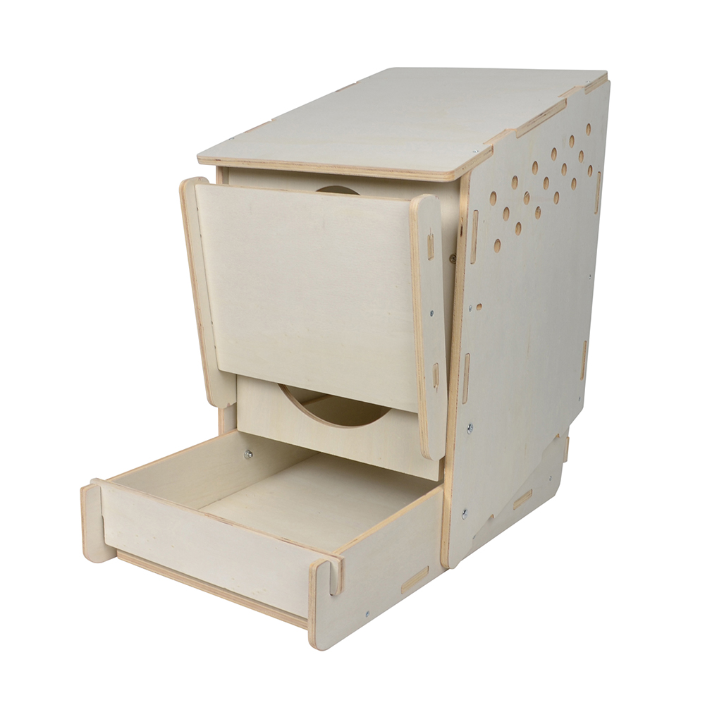 Ruvnäste Gaun i Trä för Inomhusbruk