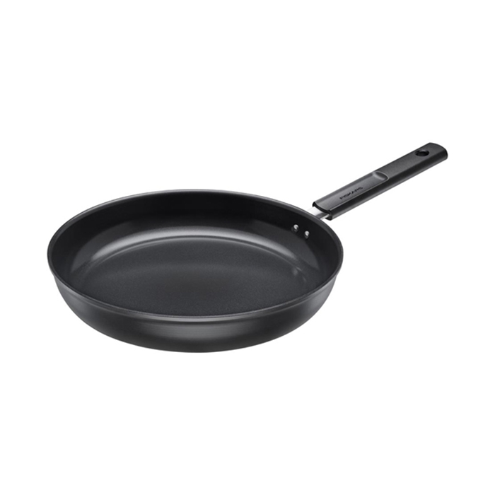 Stekpanna Fiskars Hard Face 30 cm Med Non-Stick Beläggning och Silikonlock