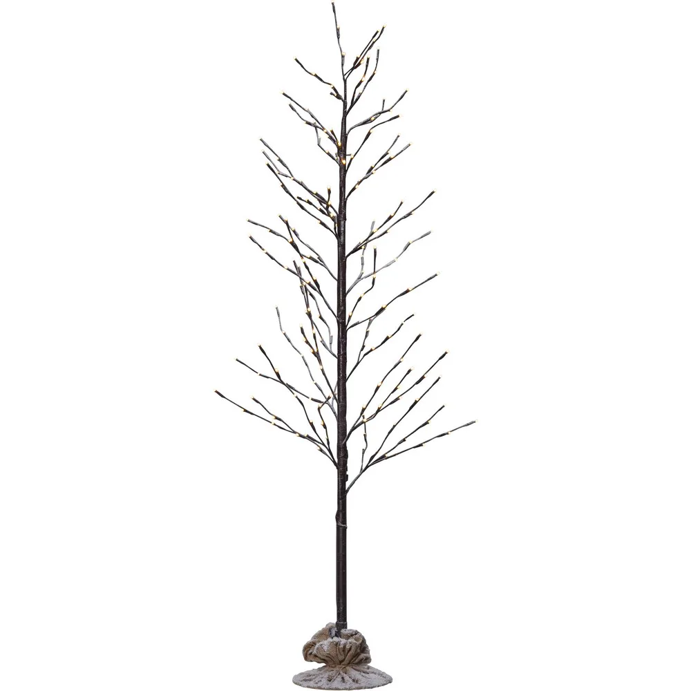 Ljusträd Star Trading Tobby Tree Brun H: 1800 mm