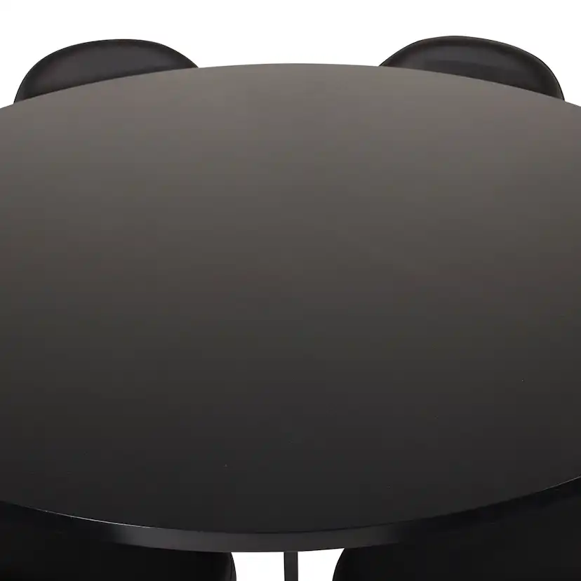 Matgrupp furniture/fashion Copenhagen med 6 Valentina Konstläder Stolar