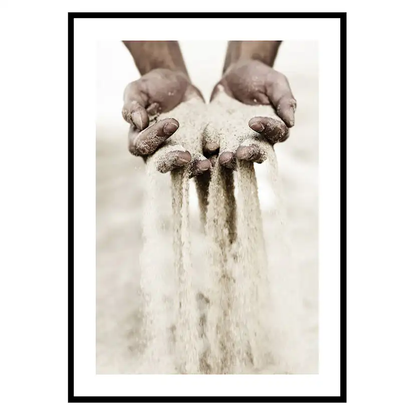 Poster Gallerix Slipping Sand