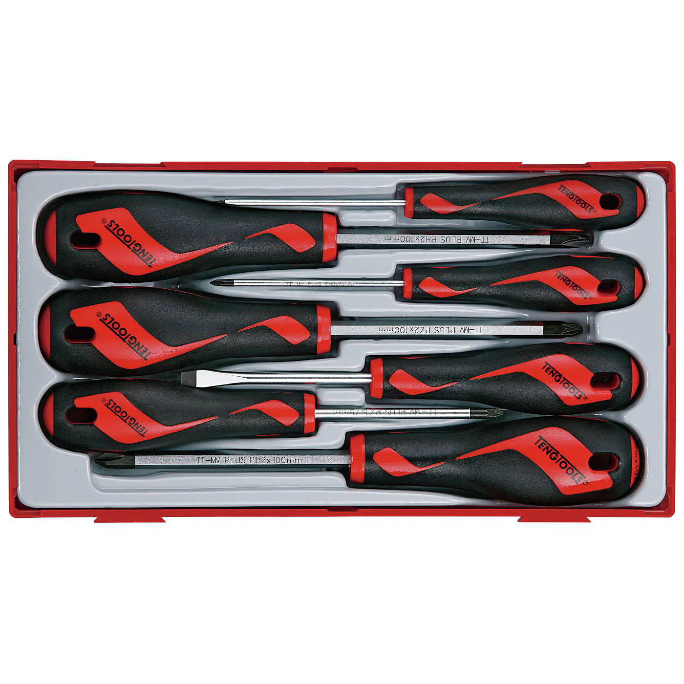 Skruvmejselsats 7 delar Teng Tools TT917N