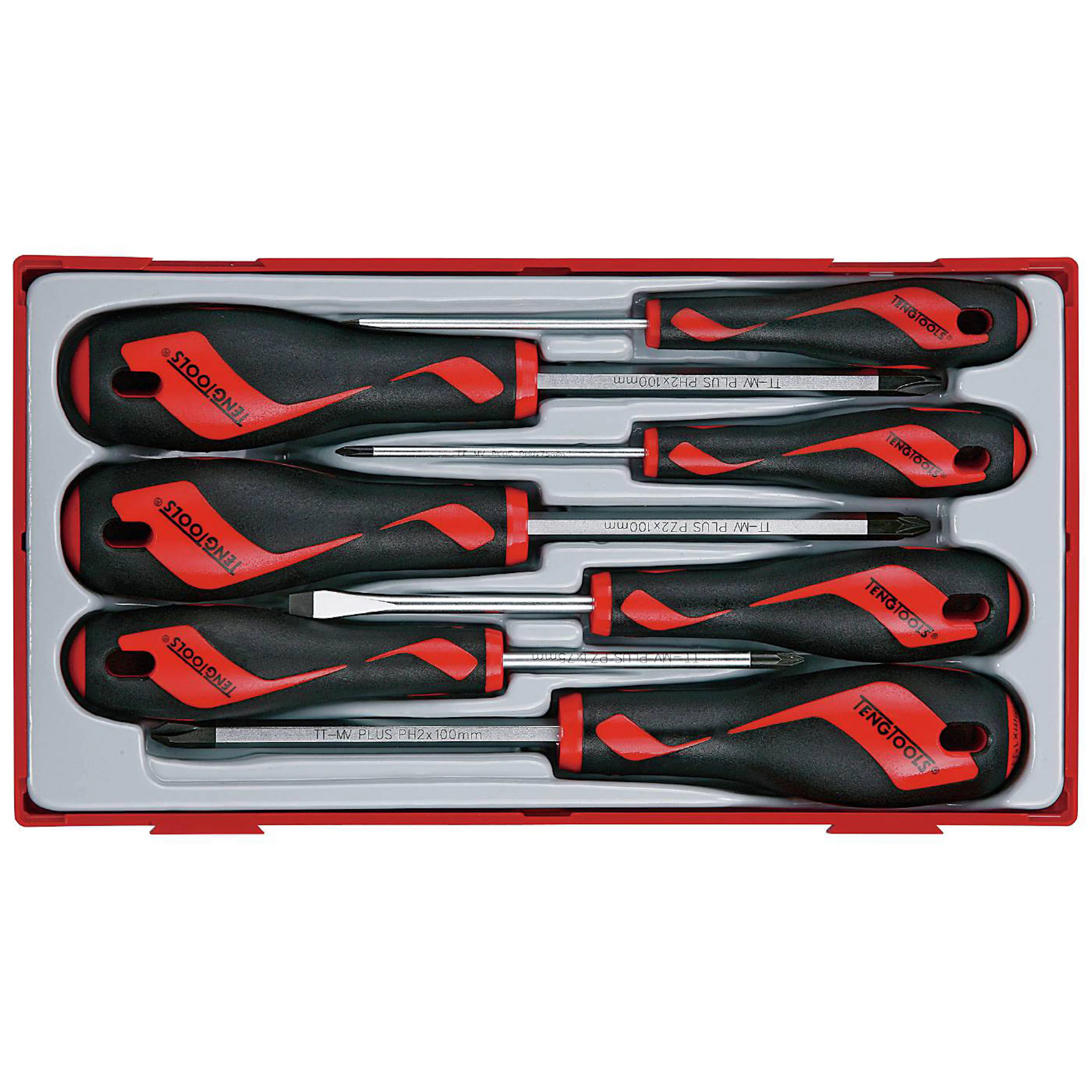 Skruvmejselsats 7 delar Teng Tools TT917N