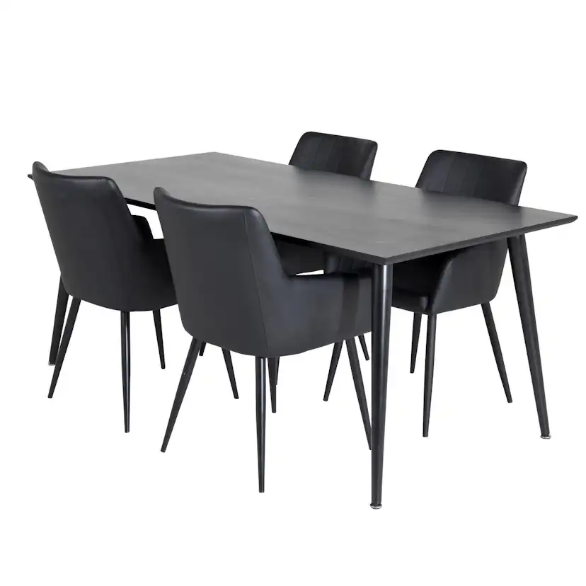 Matgrupp Venture Home Dipp Rektangulär med 4st Comfort Stolar