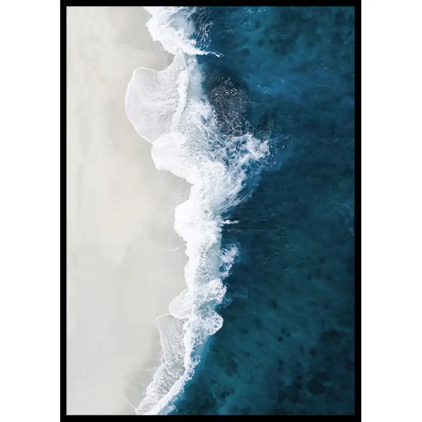 Poster Gallerix Crashing Sea Waves