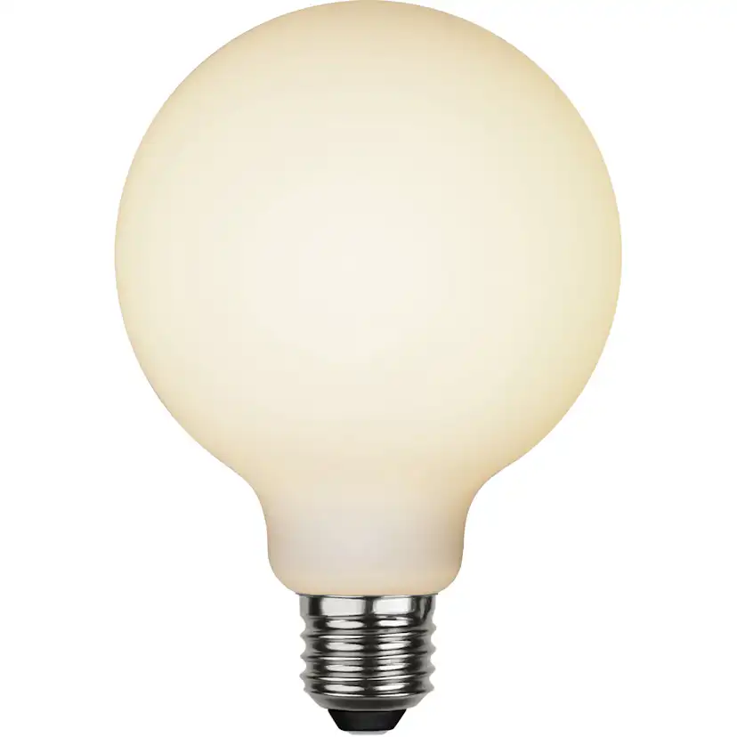 LED-lampa Star Trading E27 G95 Opal Double Coating Dimbar