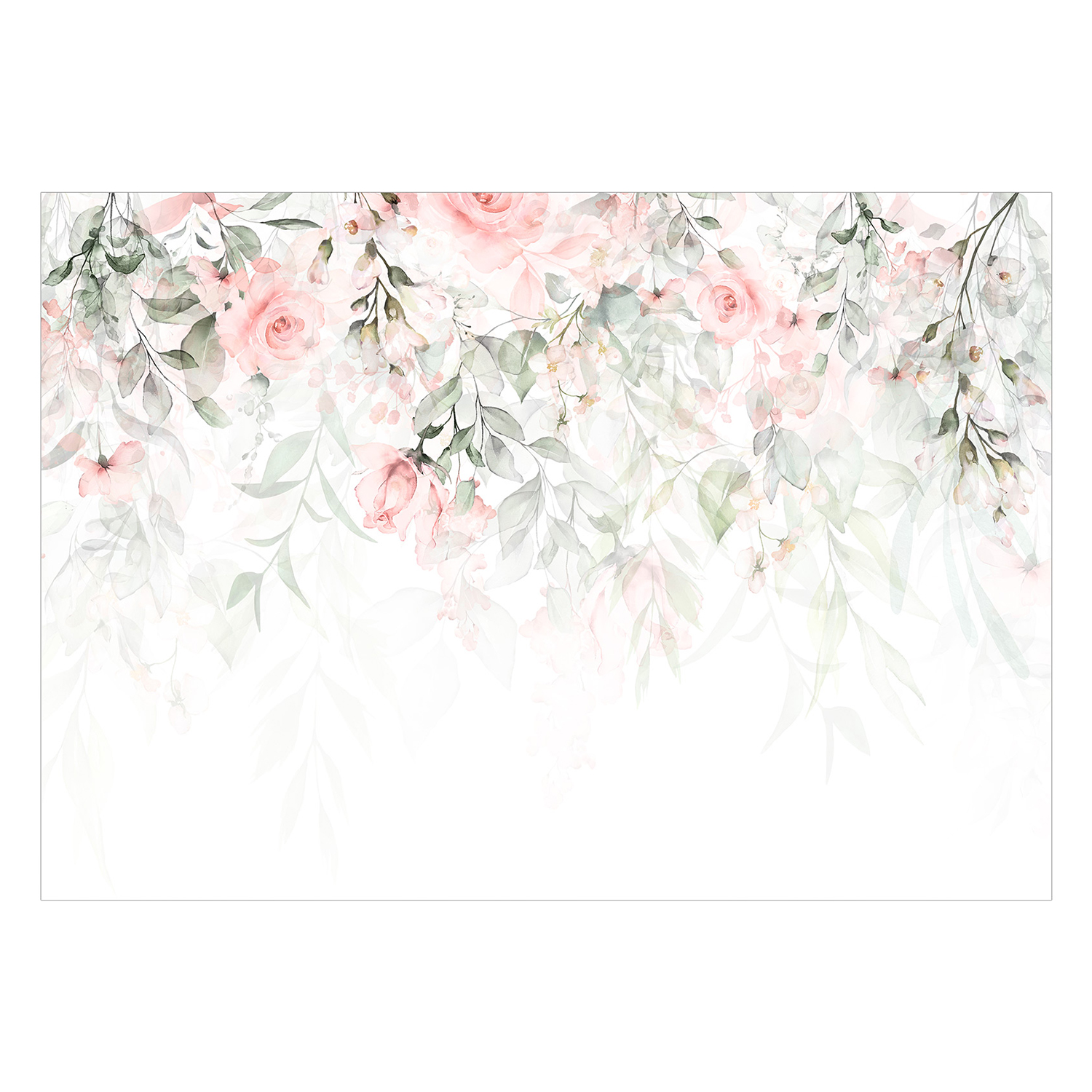 Fototapet Arkiio Waterfall Of Roses Arkiio First Variant