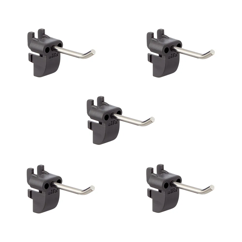 Krok Elfa Garage+ Kort Rak 5-pack