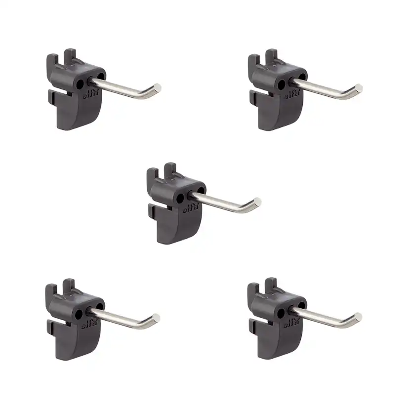Krok Elfa Garage+ Kort Rak 5-pack