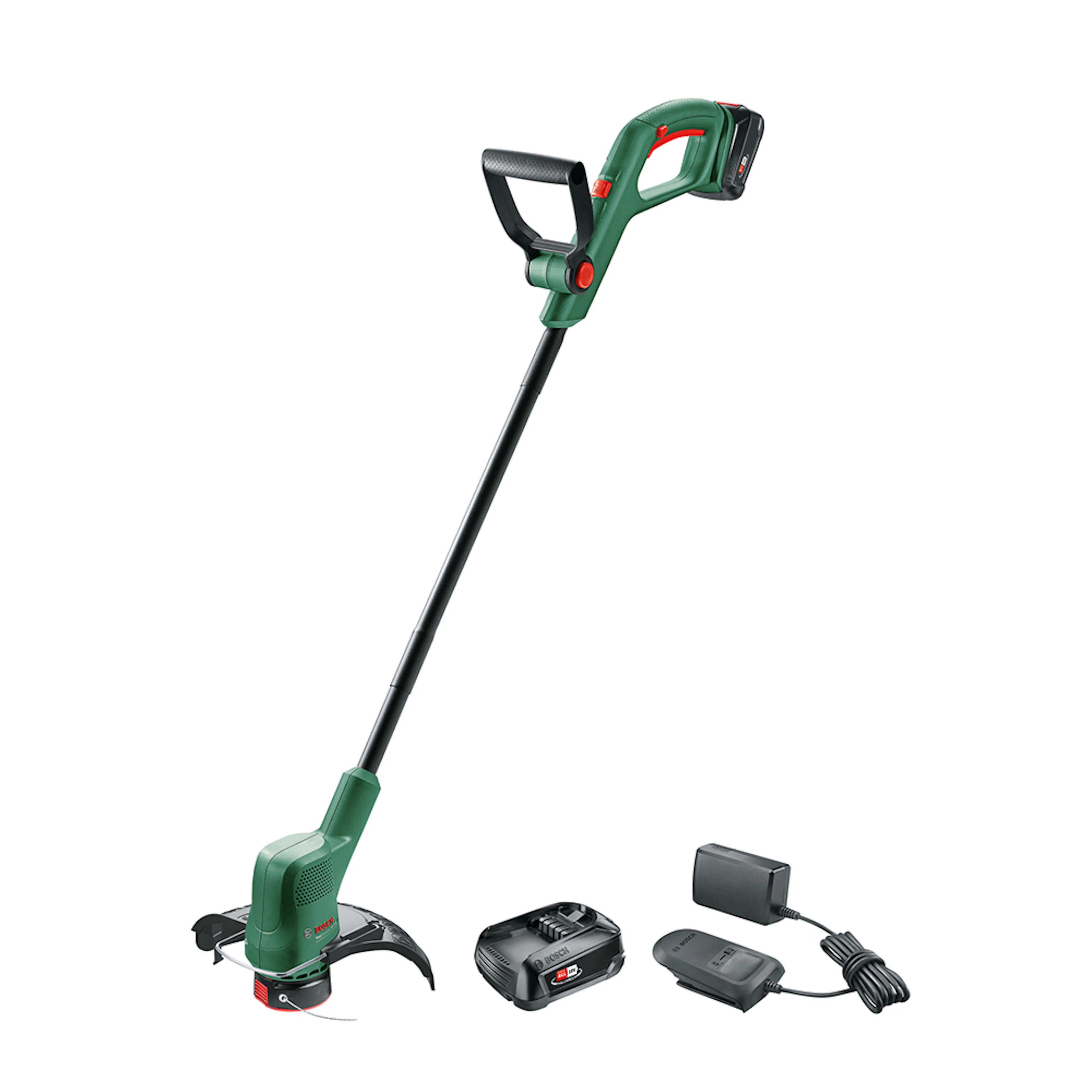 Grästrimmer Bosch Power Tools Easygrasscut med 2 st Batteri och Laddare