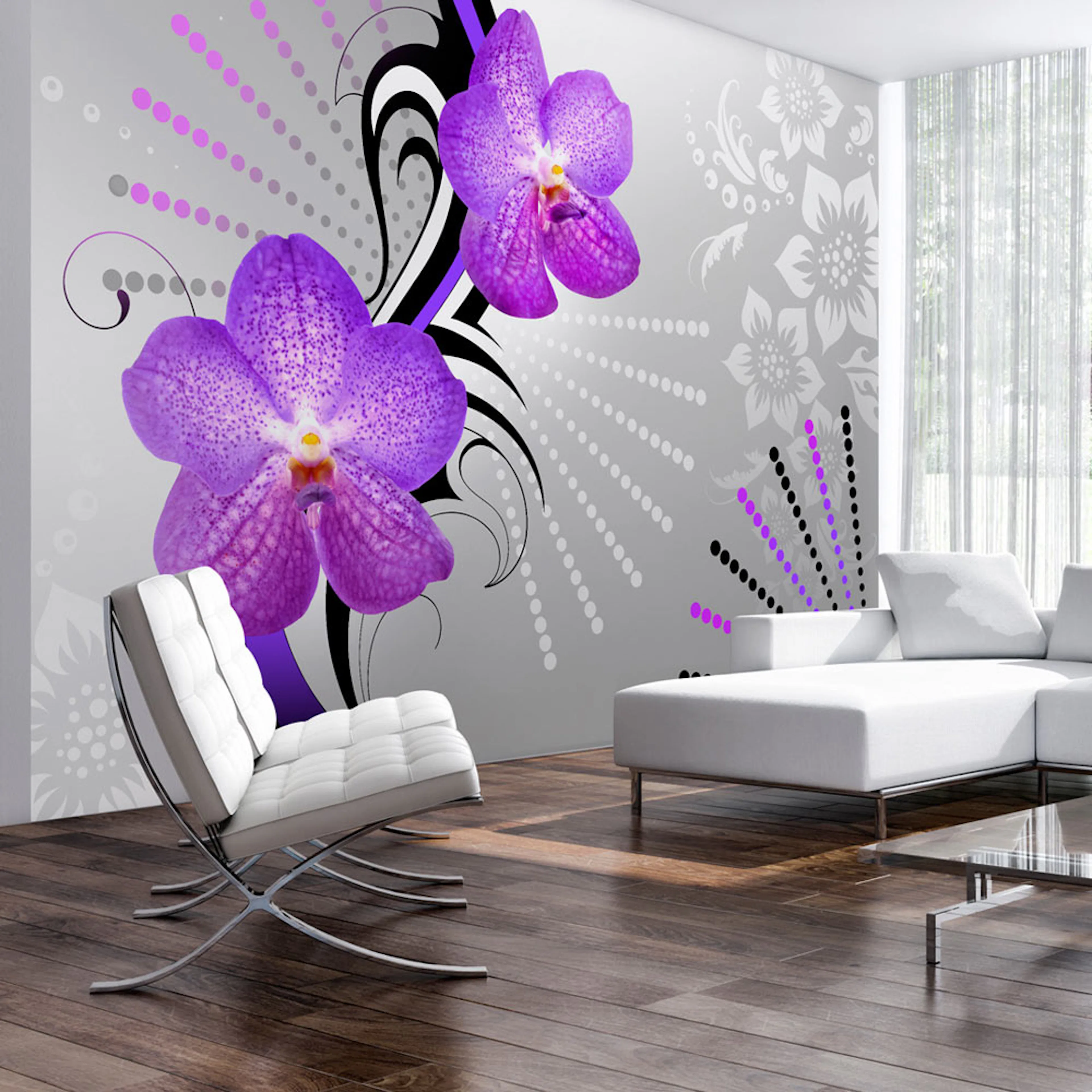 Fototapet Arkiio Purple Vibrations