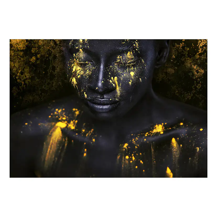Fototapet Arkiio Bathed in Gold Självhäftande