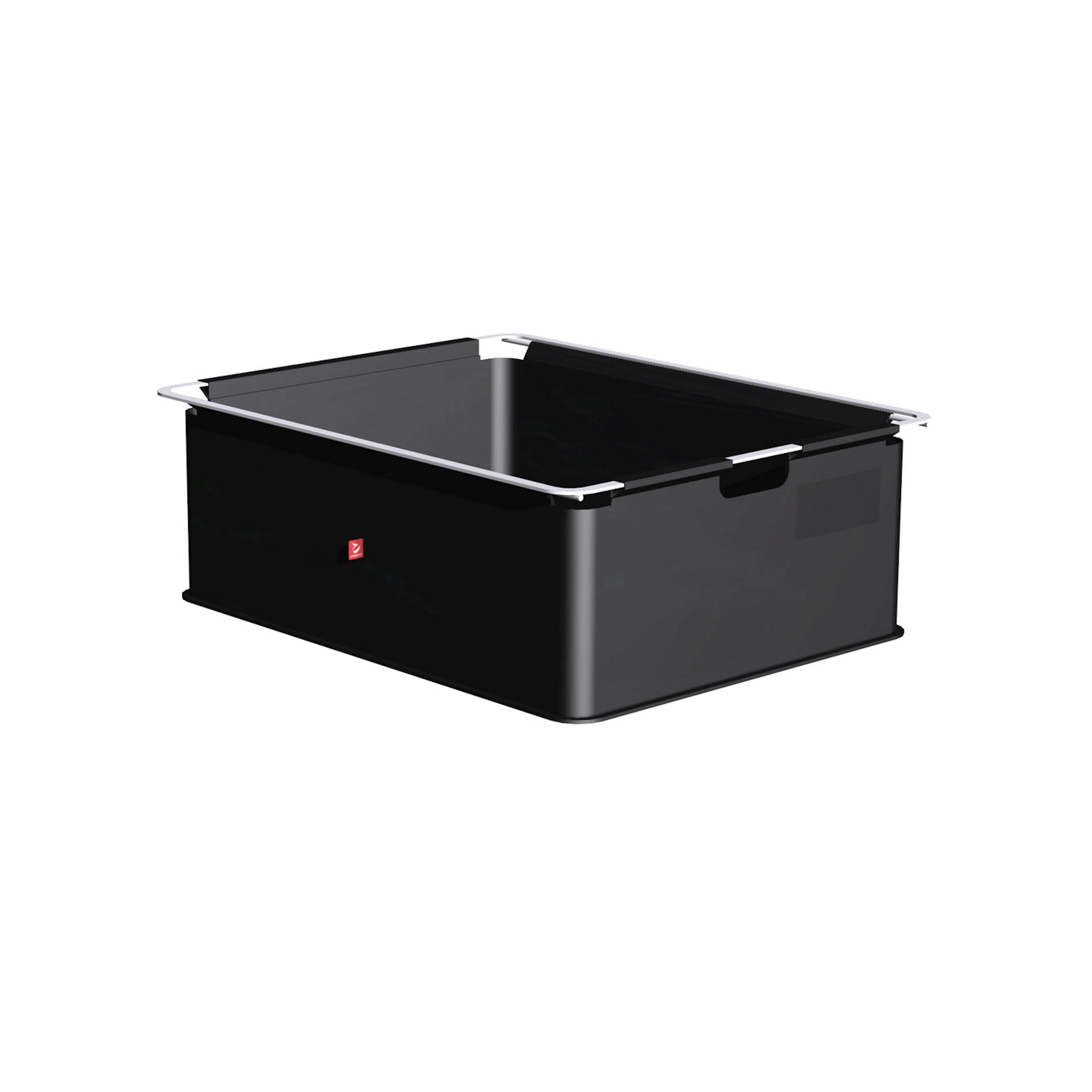 Tygback Lundbergs Wide Svart 427 mm