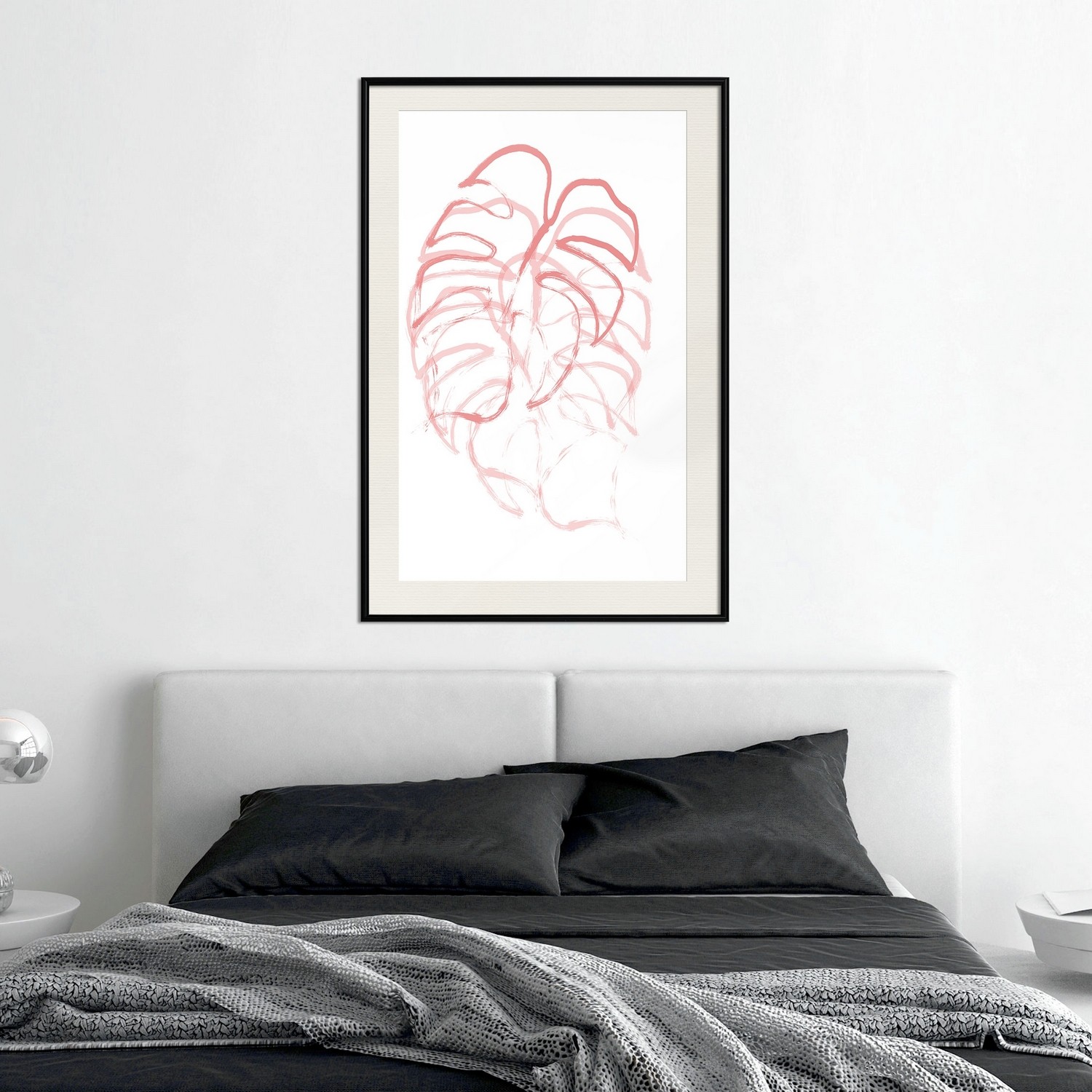 Affisch - Monster in Motion [Poster] 40x60 Svart ram med passepartout, 40x60 cm