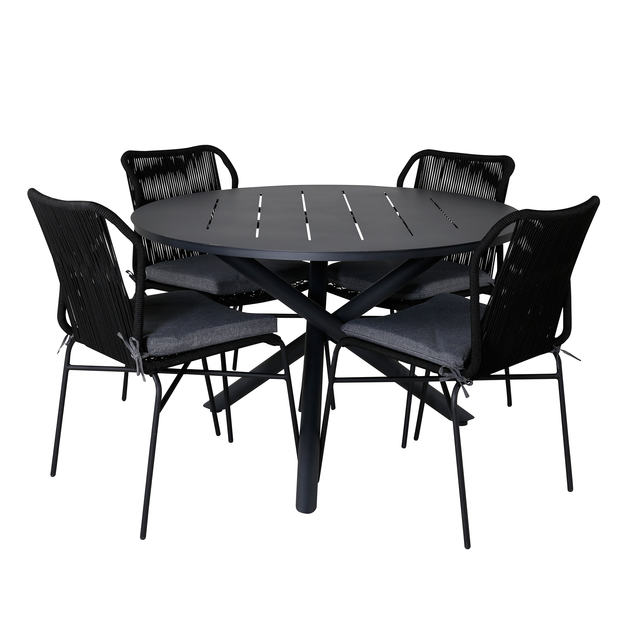 Matgrupp Venture Home Ande med 4 Julle Matstolar