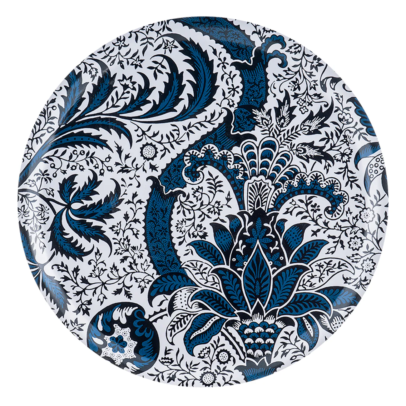 Bricka Åry Trays Indian Indigo Rund