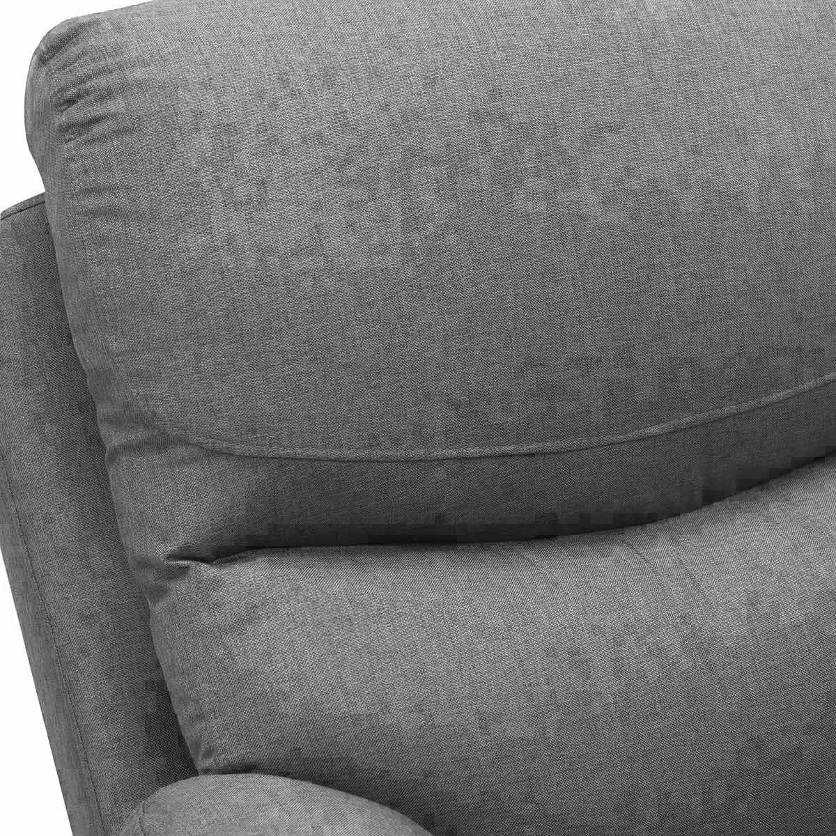 Massagestol Lykke Grå Fällbar Stol med Värmefunktion & Justerbara Massageområden