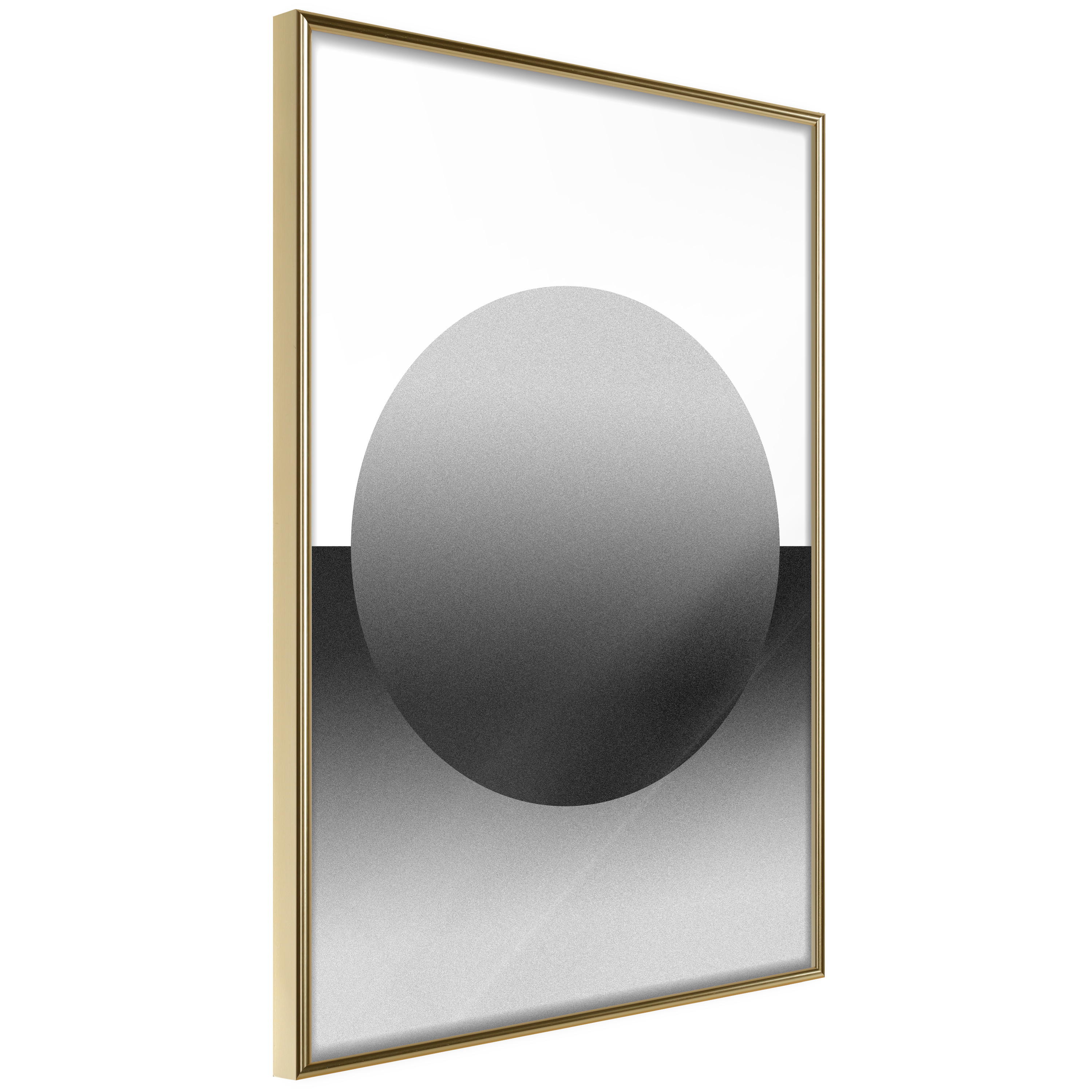 Affisch - Partial Eclipse [Poster] 30x45 Guld ram, 30x45 cm