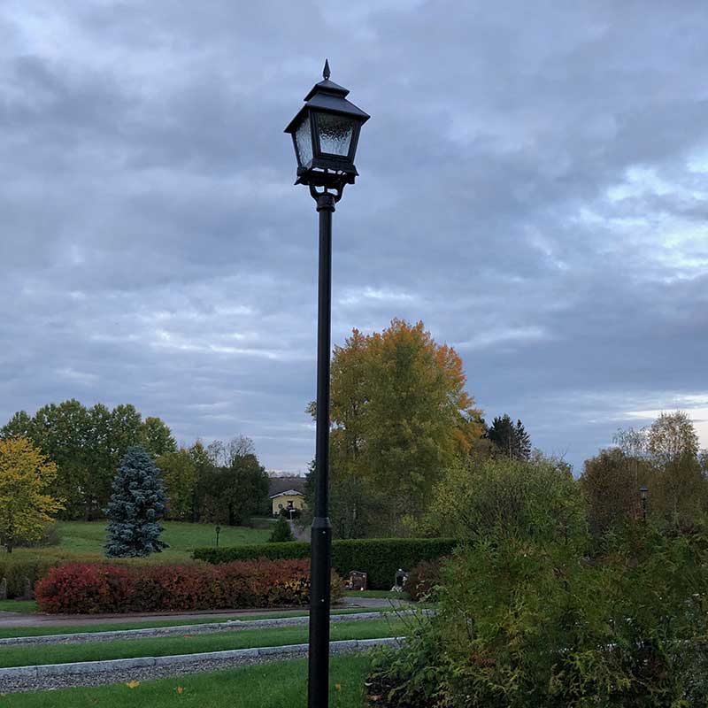 Stolparmatur Westal Slottsgård Liten LED