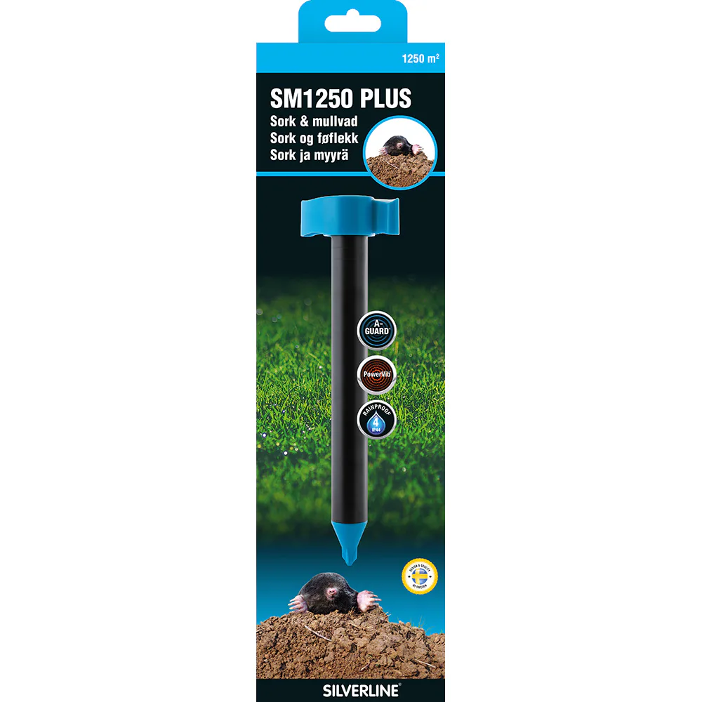 Avskräckare Silverline Sork & Mullvad SM1250