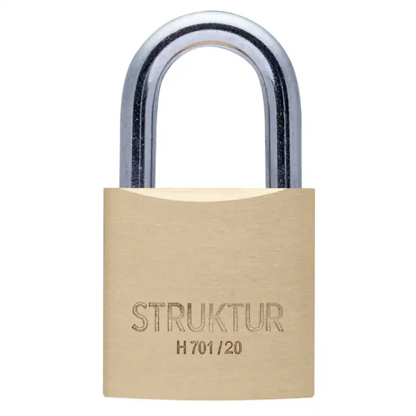 Hänglås Millers Mässing H 701/20