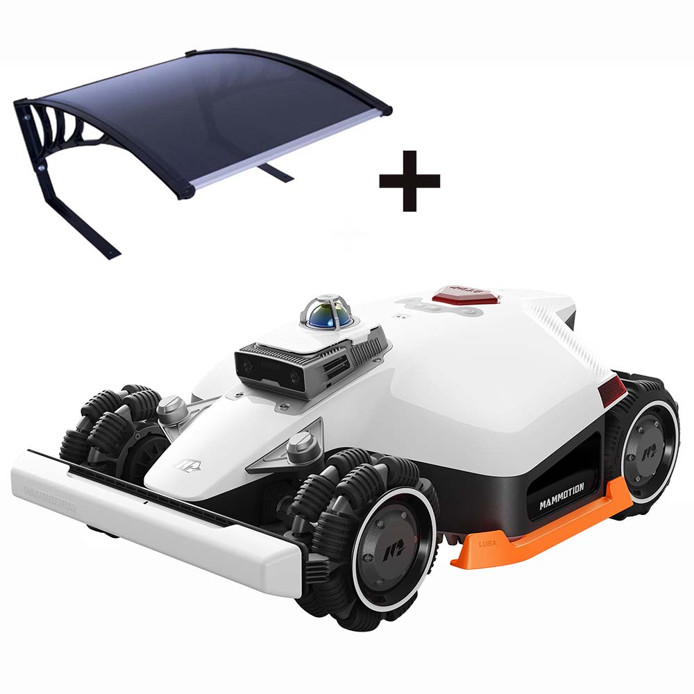 Pluspaket Robotgräsklippare Mammotion LUBA 3 AWD 10000 med Garage