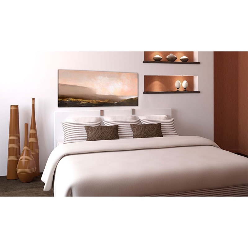 Handmålad Tavla Arkiio Seaside Morgon 100x40