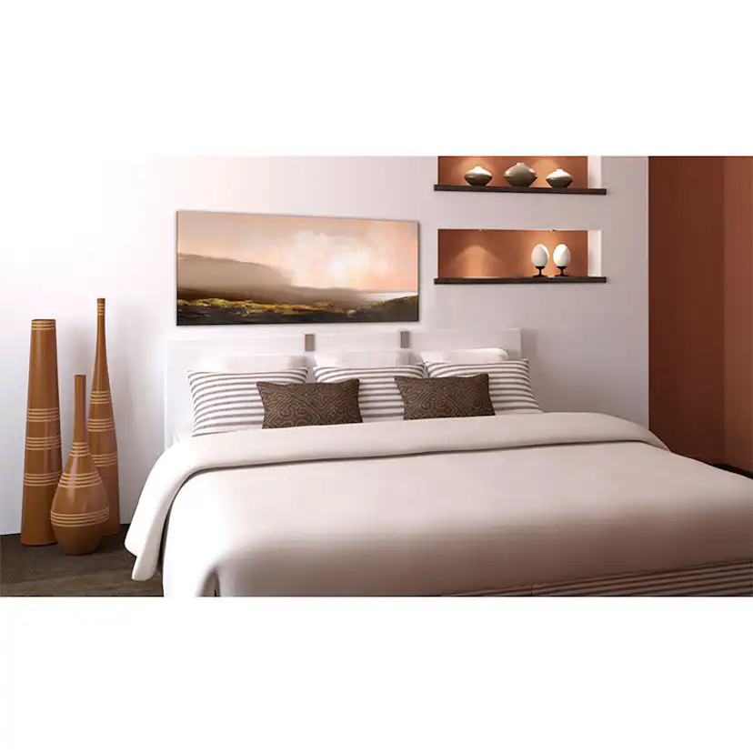Handmålad Tavla Arkiio Seaside Morgon 100x40