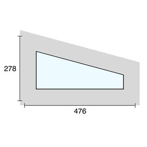 Gavelspetsfönster Landskap Par Robust Vår till Höst