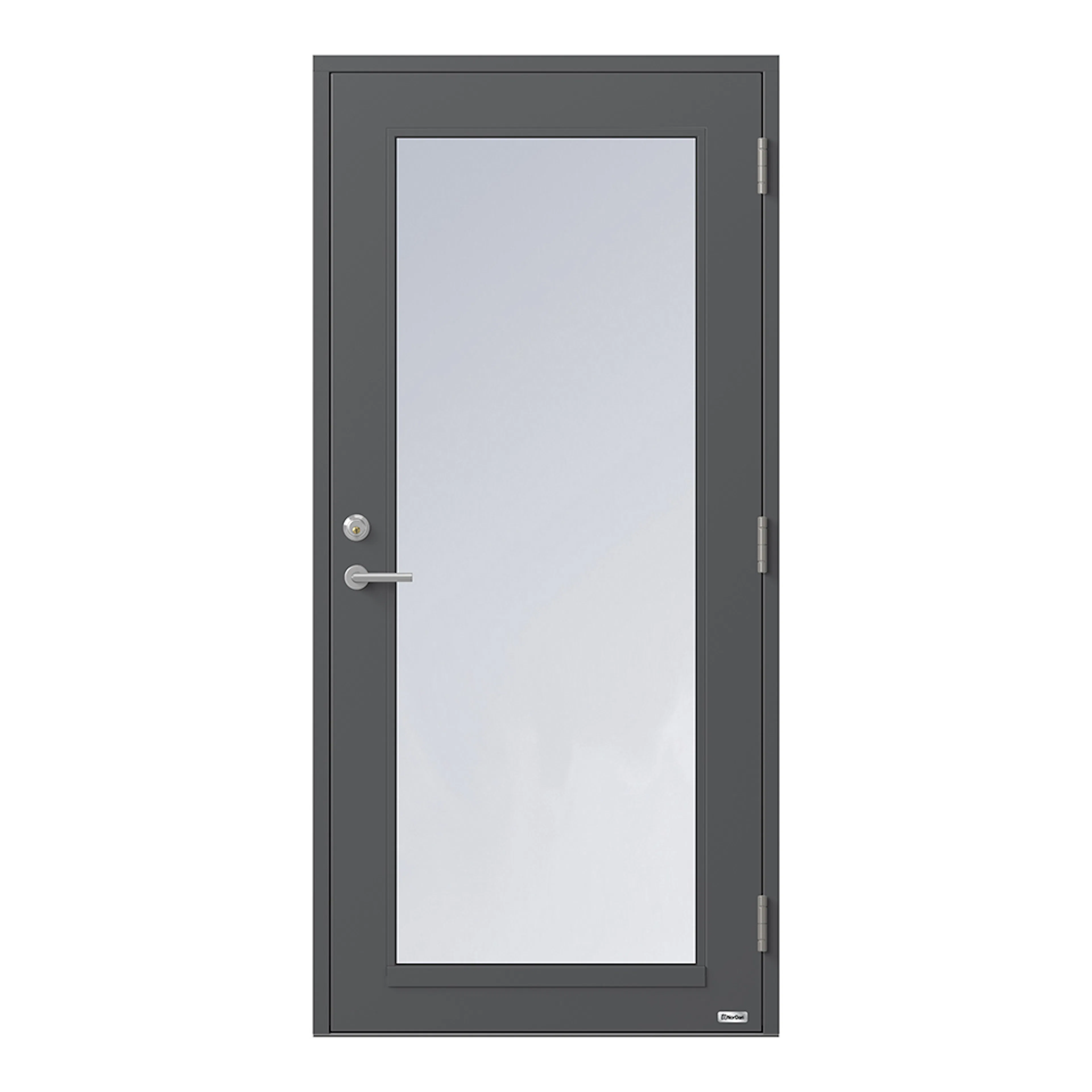 Utsikten 930G 10x21 H NCS S-7000-N BxH: 100x210 Höger, Grå NCS 7000-N