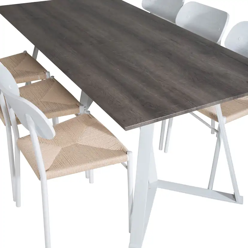 Matgrupp Venture Home Madde med 6 Peggy Stolar