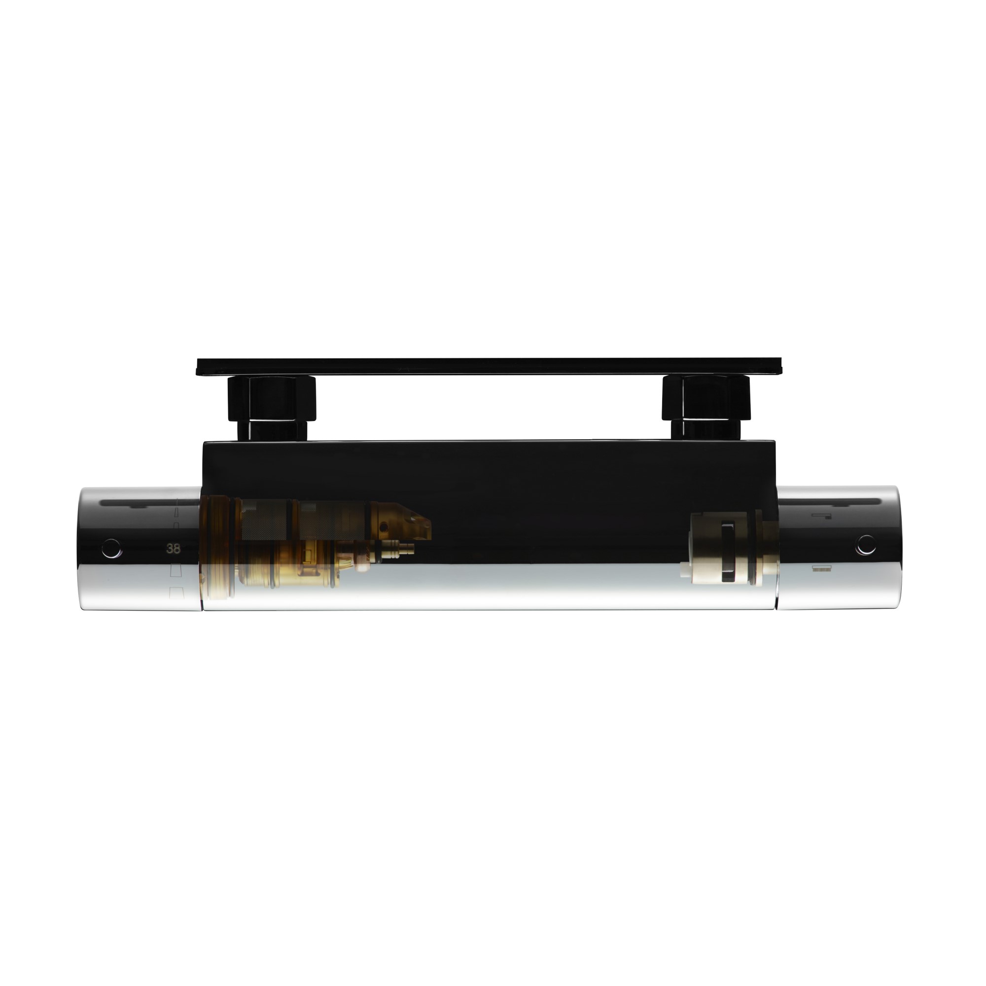 Duschblandare Tapwell Evo EVM168-160 160 cc Matt Svart Matt Svart