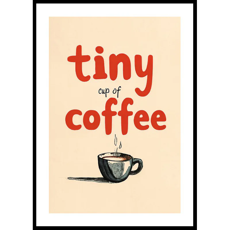 Poster Gallerix Tiny Cup Of Coffee