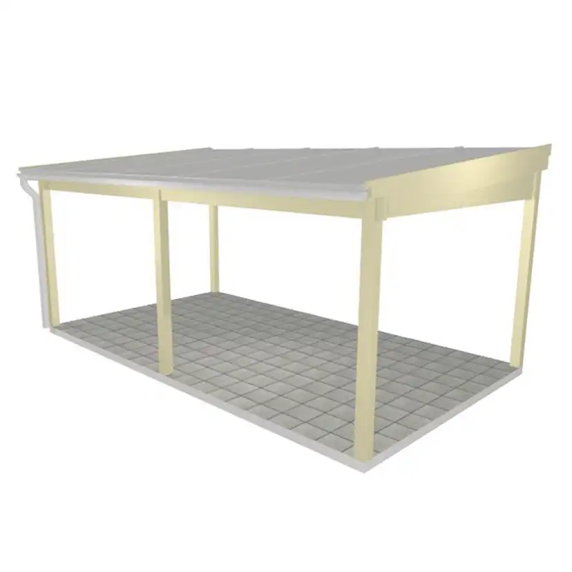 Uterumsstomme Skimmra B 5645 x D 3230mm med Mittstolpe B 5645 x D 3230 mm