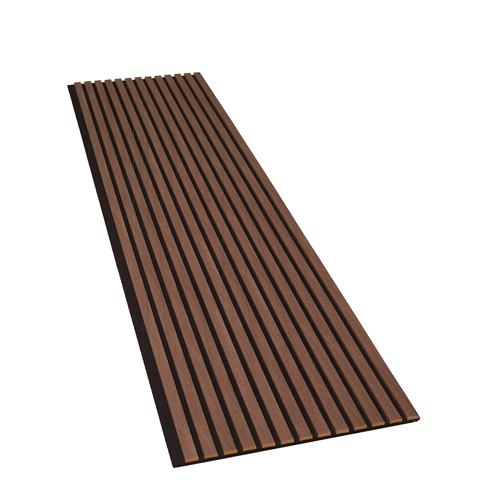 Akustikpanel Lundbergs Harmoni Svart Filt 2590x615x20 mm
