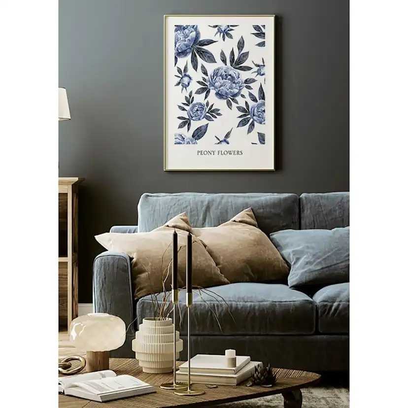 Poster Gallerix Peony Flowers