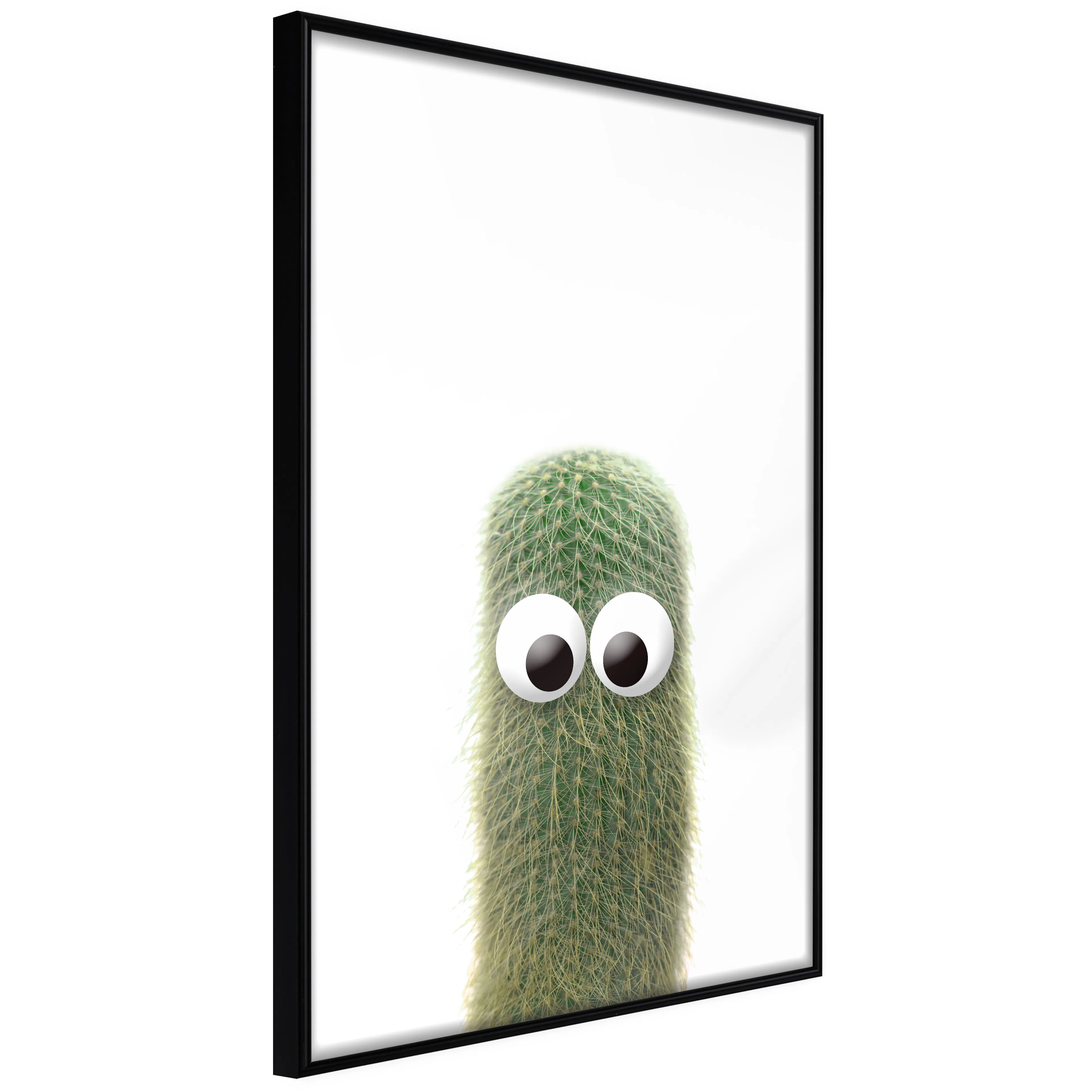 Affisch - Prickly Friend [Poster] 40x60 Svart ram, 40x60 cm