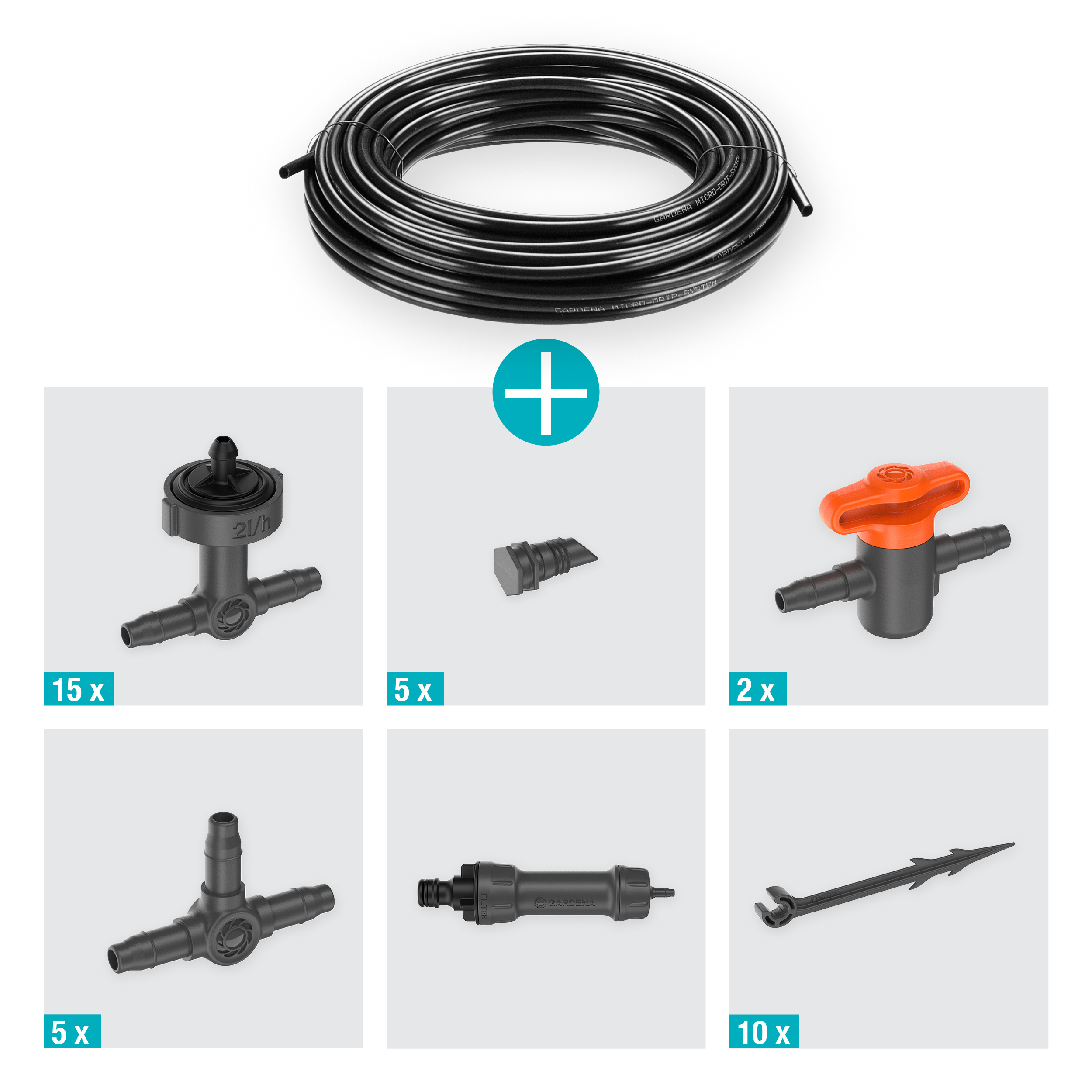 Bevattningsset Gardena Micro-Drip Balkong