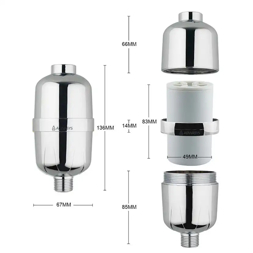 Vattenrenare Adwasys RO370-UV För Omvänd Osmos Med UV-Sterilisering