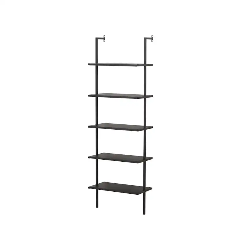 Vägghängd Hylla Venture Home Caracas i Svart Stål 183 cm