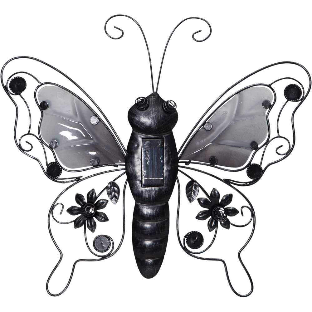 Solcellsdekoration Star Trading Butterfly LED Solcellslampa med Sensor