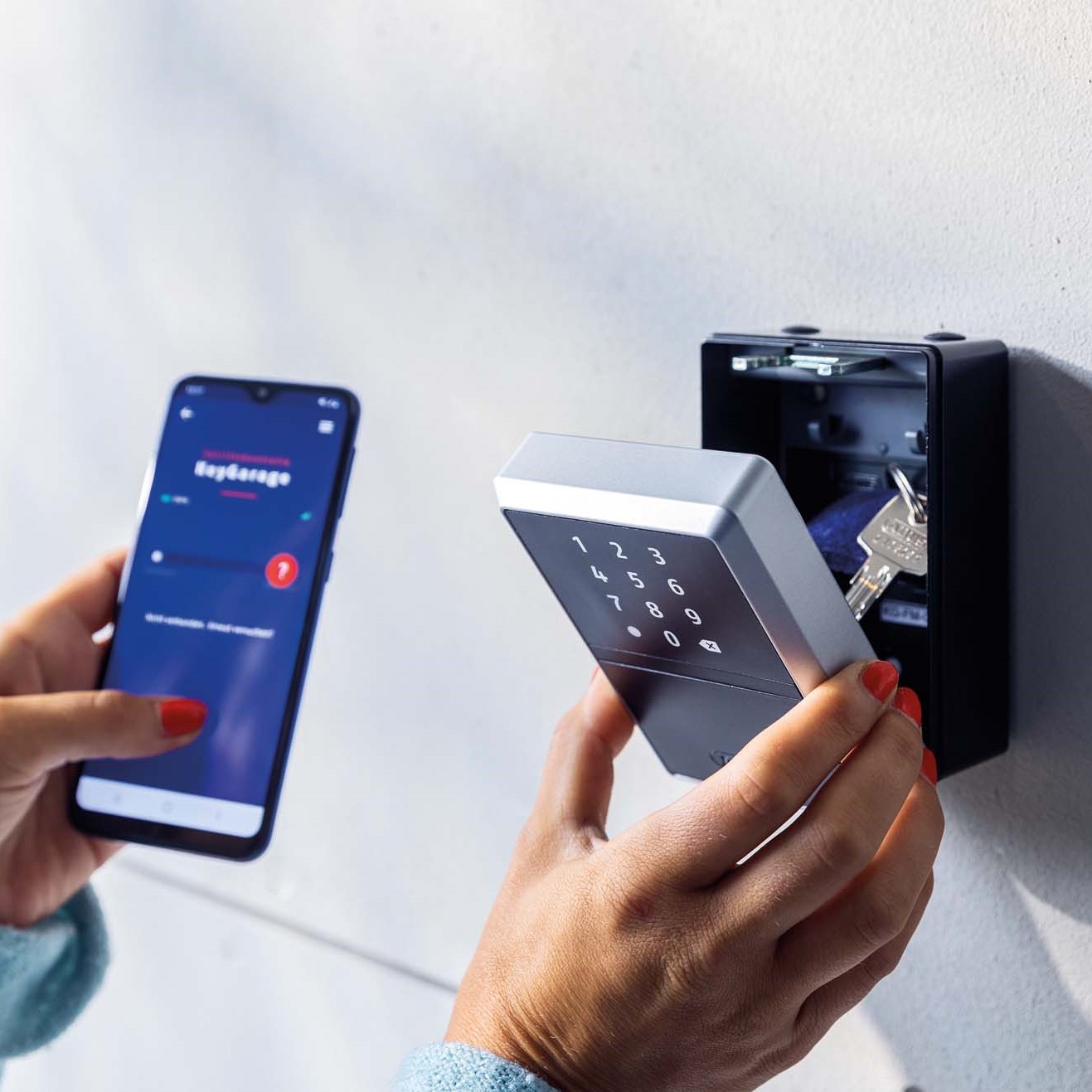 Nyckelskåp Abus Smart