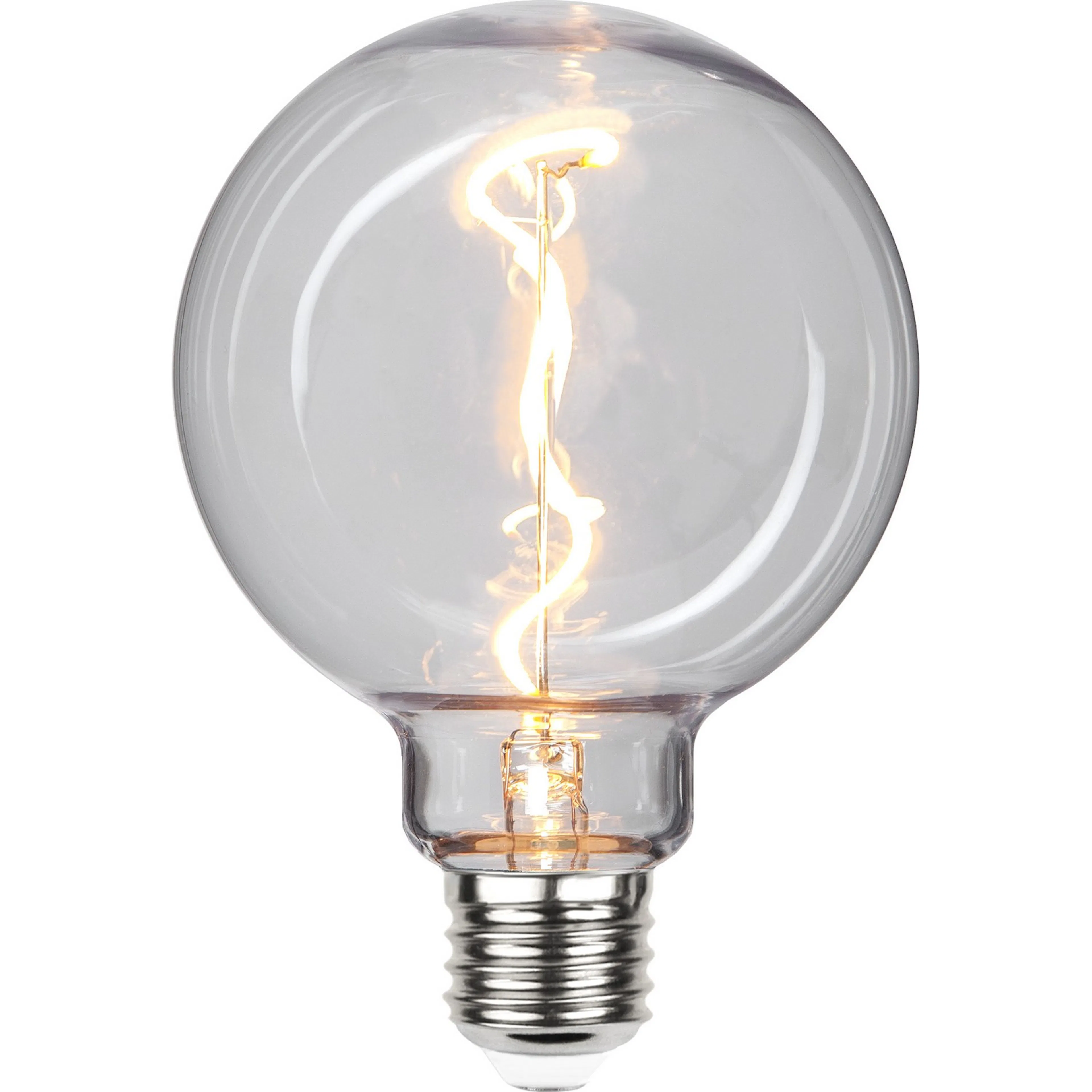 LED-lampa Star Trading E27 G95 Outdoor Lighting PC Cover Filament 2200K