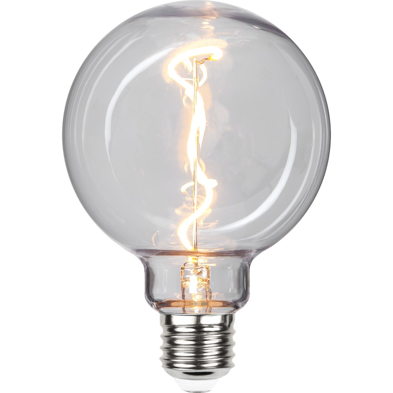 LED-lampa Star Trading E27 G95 Outdoor Lighting PC Cover Filament 2200K