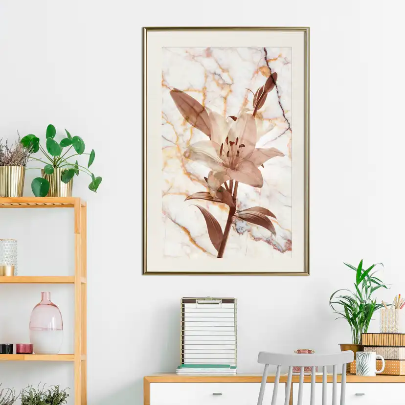 Poster Artgeist Affisch Milan Lily