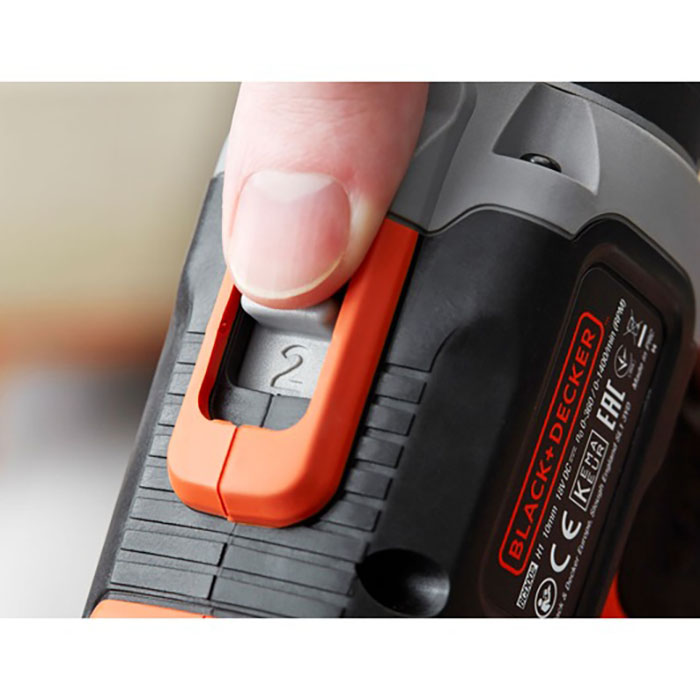 Slagskruvdragare Black & Decker BCD003C1 18V 1X1 5Ah