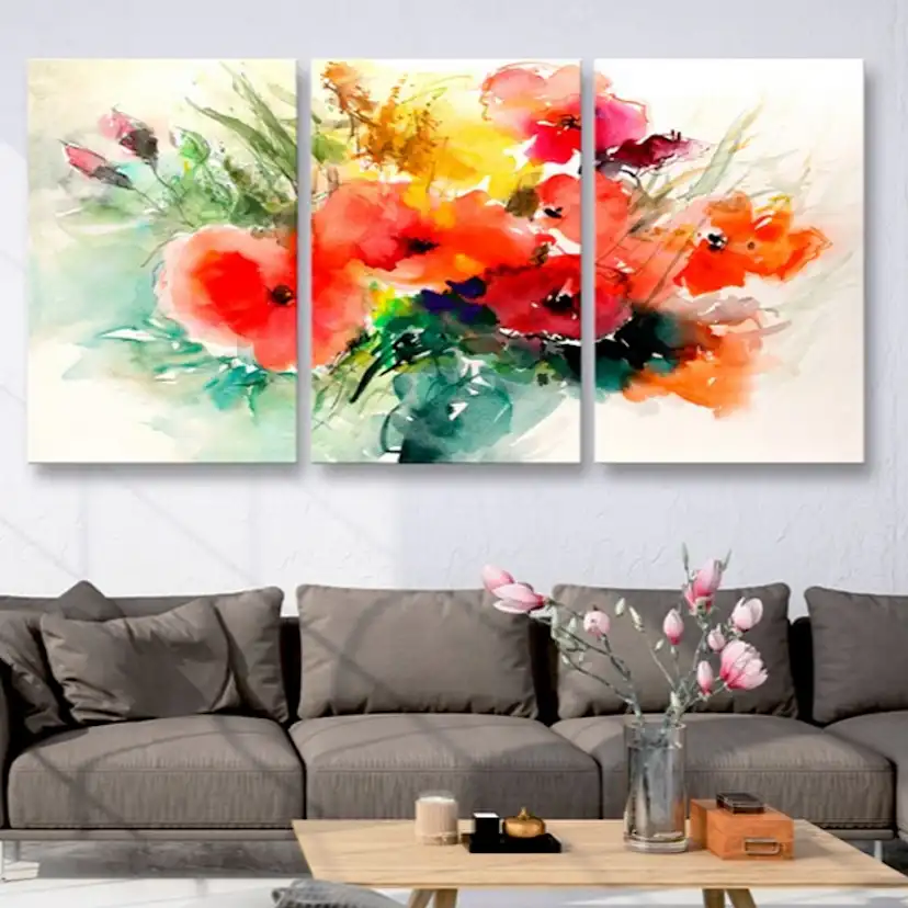 Tavla Arkiio Watercolor Bouquet